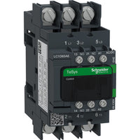 TeSys D contactor 3P 65A AC-3 up to 440V coil 48-130V AC/DC ring-lugs - LC1D65A6EHE