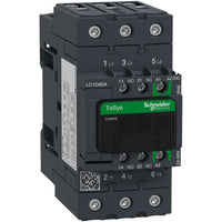 TeSys D contactor 3P 66A AC-3 up to 440V coil 24-60V AC/DC EverLink - LC1D80ABNE