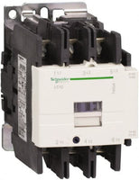 Power contactor, 3 pole, 80 A, 400 V, 3 Form A (N/O), coil 400 VAC, screw connection, LC1D80V7 - LC1D80V7