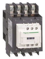 IEC Magnetic Contactor, 1NC/1NO, 120V AC, 4 P, Screw Clamp - LC1DT80AG7