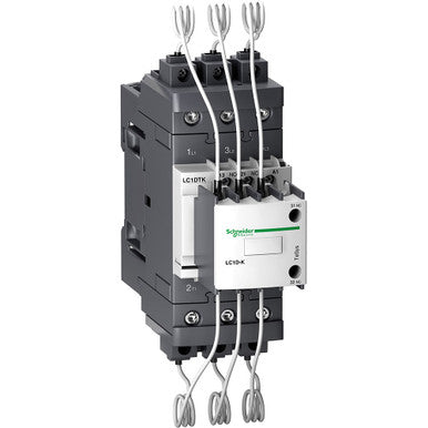 Capacitor contactor, 3 pole, 415 V, 3 Form A (N/O), coil 230 VAC, screw connection, LC1DTKP7 - LC1DTKP7
