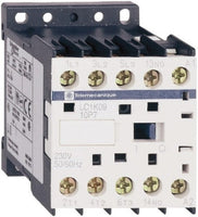 IEC Magnetic Contactor, No Auxiliary Contacts, 220V-230V AC, 3 P, Non-Reversing, Screw Clamp - LC1K0910M7