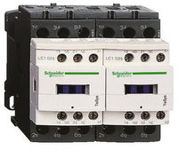 IEC Magnetic Contactor, 1NC/1NO, 120V AC, 3 P, Reversing, Screw Clamp - LC2D09G7V