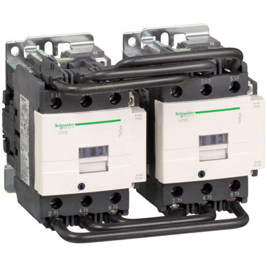 IEC Magnetic Contactor, 1NC/1NO, 120V AC, 3 P, Reversing, Screw Clamp - LC2D80G7