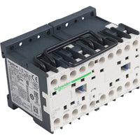 Relay, 3 pole reversing contactors, 110 VAC coil, 9A inductive/20A resistive load - LC2K0901F7