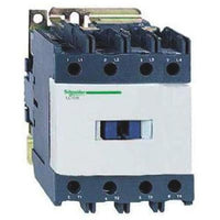 Power contactor, 4 pole, 125 A, 4 Form A (N/O), coil 24 VDC, screw connection, LP1D80004BD - LP1D80004BD