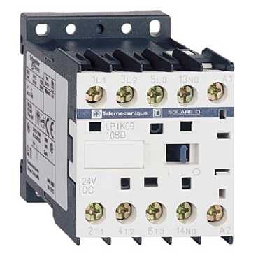 Contactor, 3Pst-No, 24V, Din Rail/Panel Rohs Compliant: Yes |Schneider Electric LP1K1210BD3 - LP1K1210BD3