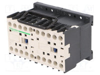 TeSys K reversing contactor - 3P - AC-3 <= 440 V 9 A - 1 NO - 24 V DC coil - LP2K0910BD