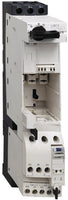Motor Starter Power Base, Reversing, 1NC/1NO, 110V-240V AC/DC, 3 P, Screw Clamp - LU2B12FU