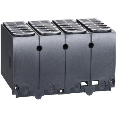 long terminal shield, Compact NSX, EasyPact CVS, 4 poles, pitch 35 mm - LV429518