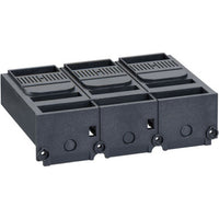short terminal shield, Compact NSX, EasyPact CVS, 3 poles, pitch 45 mm - LV432591