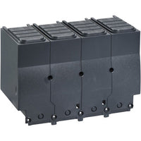 long terminal shield for spreaders, Compact NSX, EasyPact CVS, 4 poles, pitch 52.5 mm - LV432596