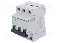 Miniature Circuit Breaker, C60SP Series, 16A, 3 Pole, 240/415/440V AC, 14kA at 240V AC, B Curve - M9F21316