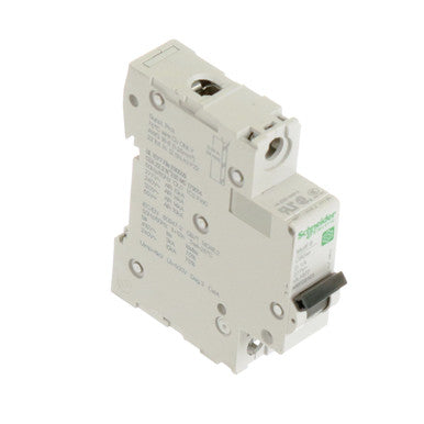 Miniature Circuit Breaker, C60SP Series, 1A, 1 Pole, 240/415V AC, 14kA at 120/240V AC, D Curve - M9F23101
