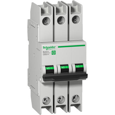 Miniature Circuit Breaker, 3P, 10A, 10KA (UL489), 10KA (iec/en 60947-2) - M9F52310