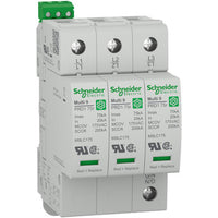 Surge Arrester, 3 Phase, 120/208V, 3 Poles, 4 Wires - M9L13208