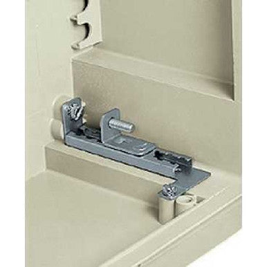 Set of 4 step sliders with bracket for fitting onmounting plate in PLM 108 - NSYDPLM350