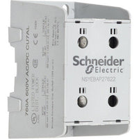 Power Distribution Block, Finger-Safe, 1 Pole, 760 A Copper, 600 V AC/DC, Panel, Screw - NSYEBAP27622