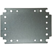 Plain mounting plate H1000xW600mm made of galvanised sheet steel - NSYMM106