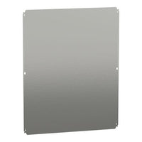 Schneider Electric Mounting Plate; for 39.4in. x 31.5in. enclosures; galvanized steel - NSYMM108