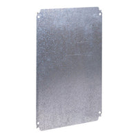 Metal mounting plate for PLA Polyester enclosure H1250xW1250mm - NSYPMM1212
