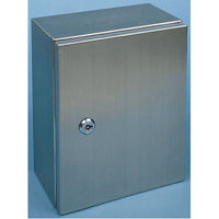 Wall Mount Electrical Enclosure, S3X, Stainless Steel, Plain Door, 400X300X200MM - NSYS3X4320