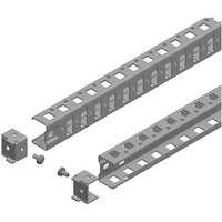 Universal cross rail, 1800 mm. H x 40 mm. W x 27 mm. L, Steel - NSYSUCR40180