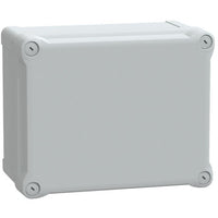 Polycarbonate enclosure, (L x W x H) 127 x 194 x 241 mm, light gray (RAL 7035), IP66, NSYTBP241912H - NSYTBP241912H