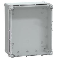 Polycarbonate enclosure, (L x W x H) 168 x 291 x 341 mm, light gray (RAL 7035), IP66, NSYTBP342916HT - NSYTBP342916HT
