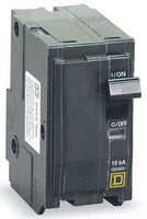 Miniature Circuit Breaker, QO Series, 125A, 2 Pole, 120/240V AC, 22kA at 120/240V AC - QO2125VH