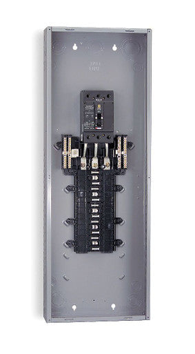 Load Center, QO, 27 Spaces, 100A, 120/240V AC, Convertible Main Circuit Breaker, 3 Phase - QO327M100