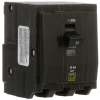 Miniature Circuit Breaker, QO Series, 30A, 3 Pole, 240V AC, 10kA at 120/240V AC - QO3305237