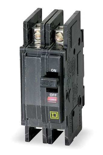 Miniature Circuit Breaker, QO Series, 30A, 2 Pole, 120/240V AC, 22kA at 120/240V AC - QOU230VH