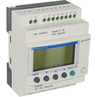 Electromechanical Relay 100 to 240VAC 8A 4PST-NO DIN Rail Compact Smart Relay - SR2B121FU