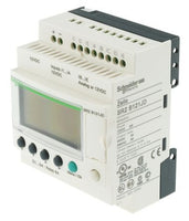 Compact Smart Relay/programmable, 12 I/o, 12VDC W/lcd, Zelio Logic SR2 Series - SR2B121JD