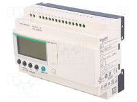 Compact smart relay Zelio Logic - 20 I O - 100..240 V AC - clock - display - SR2B201FU