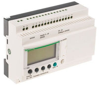 Compact Smart Relay/programmable, 20 I/o, 24VDC W/lcd, Zelio Logic SR2 Series - SR2B202BD