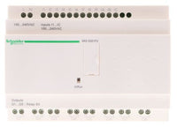 Compact smart relay Zelio Logic - 20 I O - 100..240 V AC - clock - no display - SR2E201FU