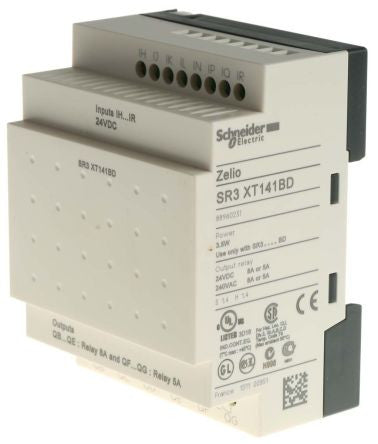 Zelio SR3 expansion module 14 I-O 24VDC ; RoHS Compliant: Yes - SR3XT141BD