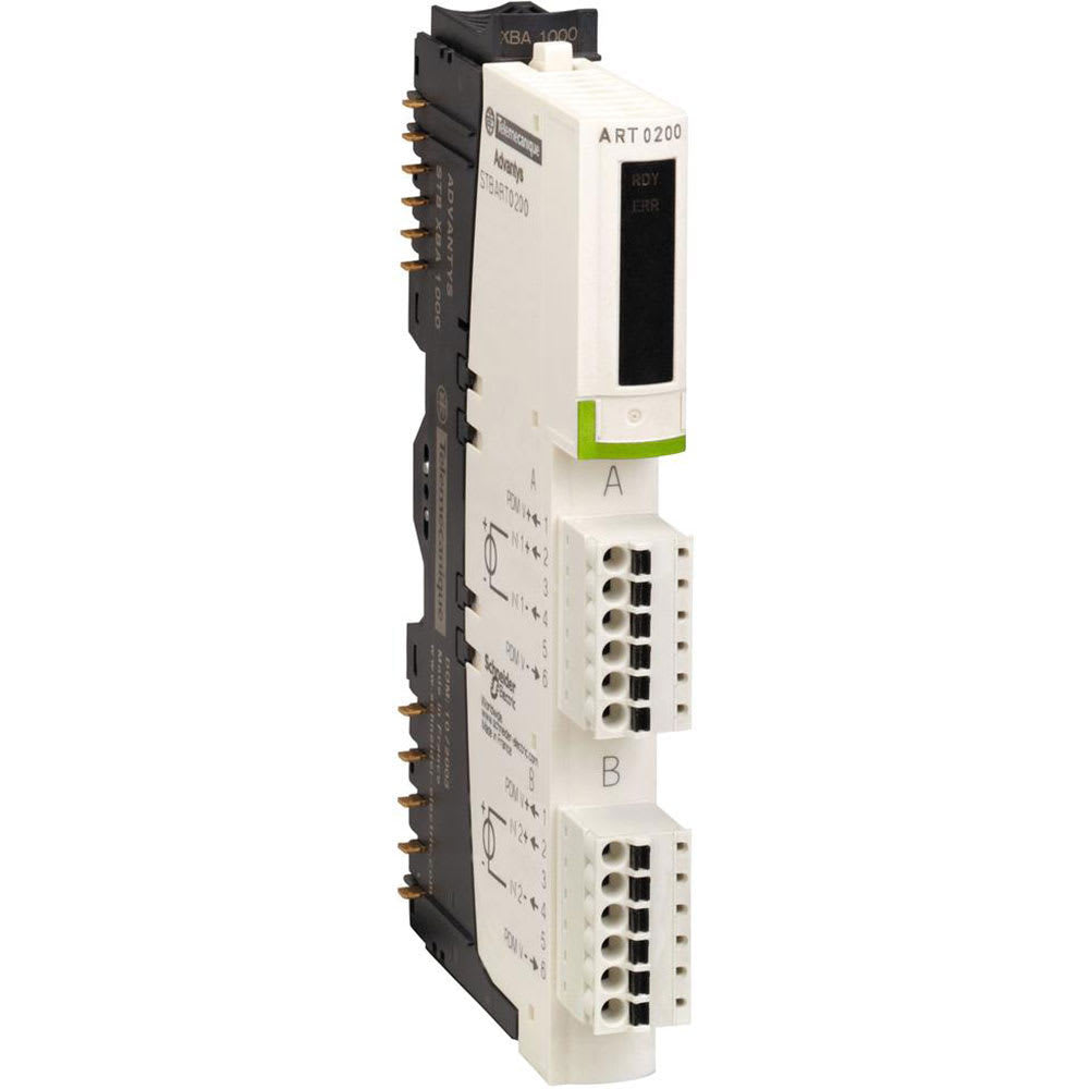 Analog In 2Ch Rtd/Tc/Mv Kit Conns, base |Square D By Schneider Electric STBART0200K - STBART0200K