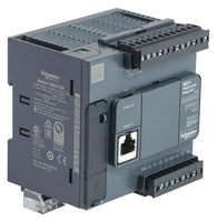 Logic controller, Modicon M221, 16 inputs/outputs, 7 relay outputs, 100...240 V AC - TM221C16R