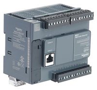 Controller; Logic; 24 I/O; 100-240VAC Supply; Relay NO Output; Modicon M221 - TM221C24R
