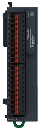 Analog input module for Modicon M221/M241/M251/M262, (W x H x D) 23.6 x 90 x 70 mm, TM3AI4G - TM3AI4G
