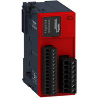 Safety Module, Modicon TM3 Safety, 2 Function, Cat 3 Pl D/sil CL2 (screw) 24 Vd - TM3SAFL5R