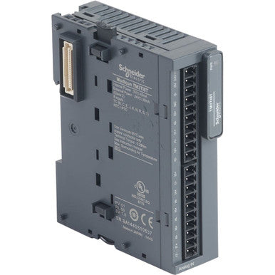 Analog input module for Modicon M221/M241/M251/M262, (W x H x D) 23.6 x 90 x 70 mm, TM3TI8T - TM3TI8T