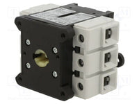 Load-break switch, Rotary actuator, 3 pole, 63 A, (W x H x D) 60 x 83 x 65 mm, V3 - V3