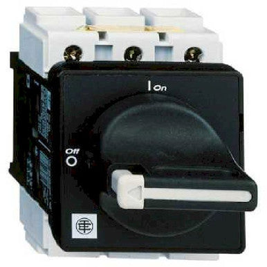 Main switch, Rotary actuator, 3 pole, 80 A, (W x H) 60 x 83 mm, screw mounting, VBF4 - VBF4