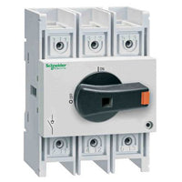 Schneider Electric Non-Fusible Disconnect Switch; 3-Pole; 100A; Rotary; Selector Switch; UL 98 - VLS3P100R2