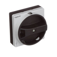 Schneider Electric Rotary Handle; selector - recessed; 5mm shaft opening; screw mount; black - VLSH1S5B