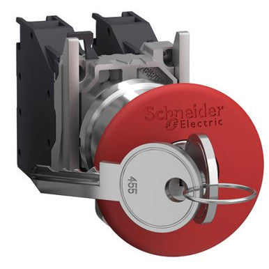 Haz Loc - Emergency Stop 455 Key Release Rohs Compliant: Yes |Schneider Electric XB4BS9445GEX - XB4BS9445GEX